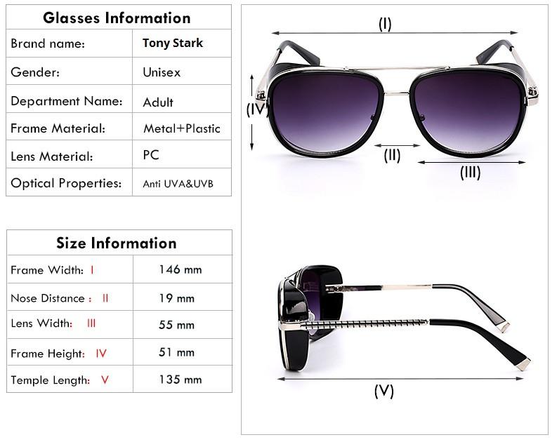 Tony Stark Sunglasses - How to look cool in 2020 using Tony Stark ...