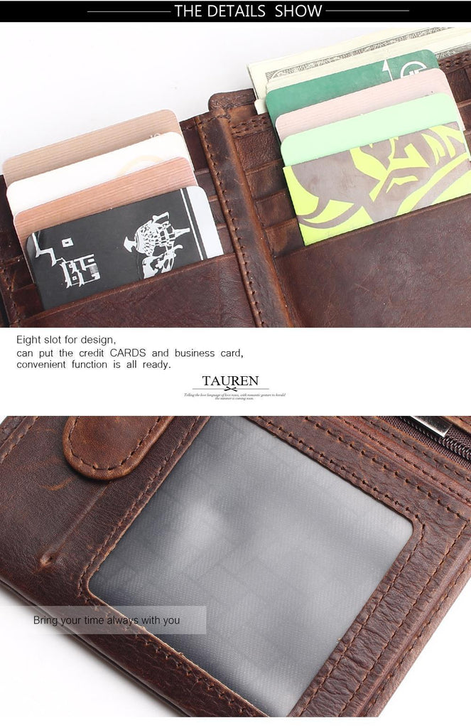 Brown Leather Wallet – Loot Lane