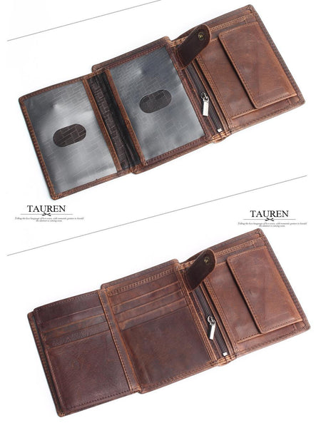 Brown Leather Wallet – Loot Lane