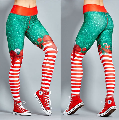 Mk & Friends Christmas Leggings  Christmas leggings, Friend christmas,  Leggings