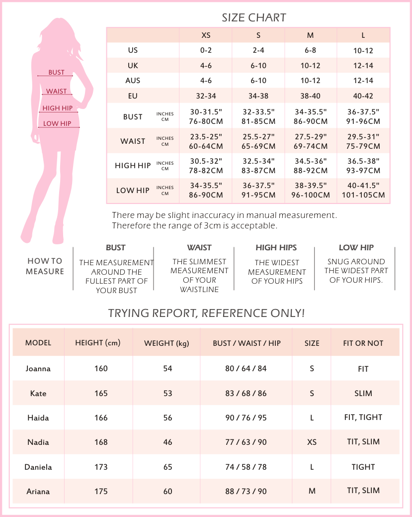 Size Chart EN