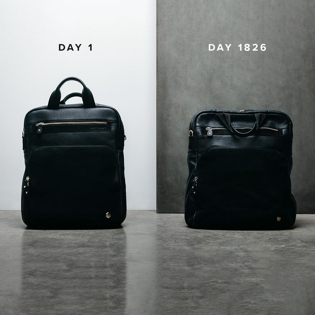 Backpack Black / Black Nubuck | Poppy Barley