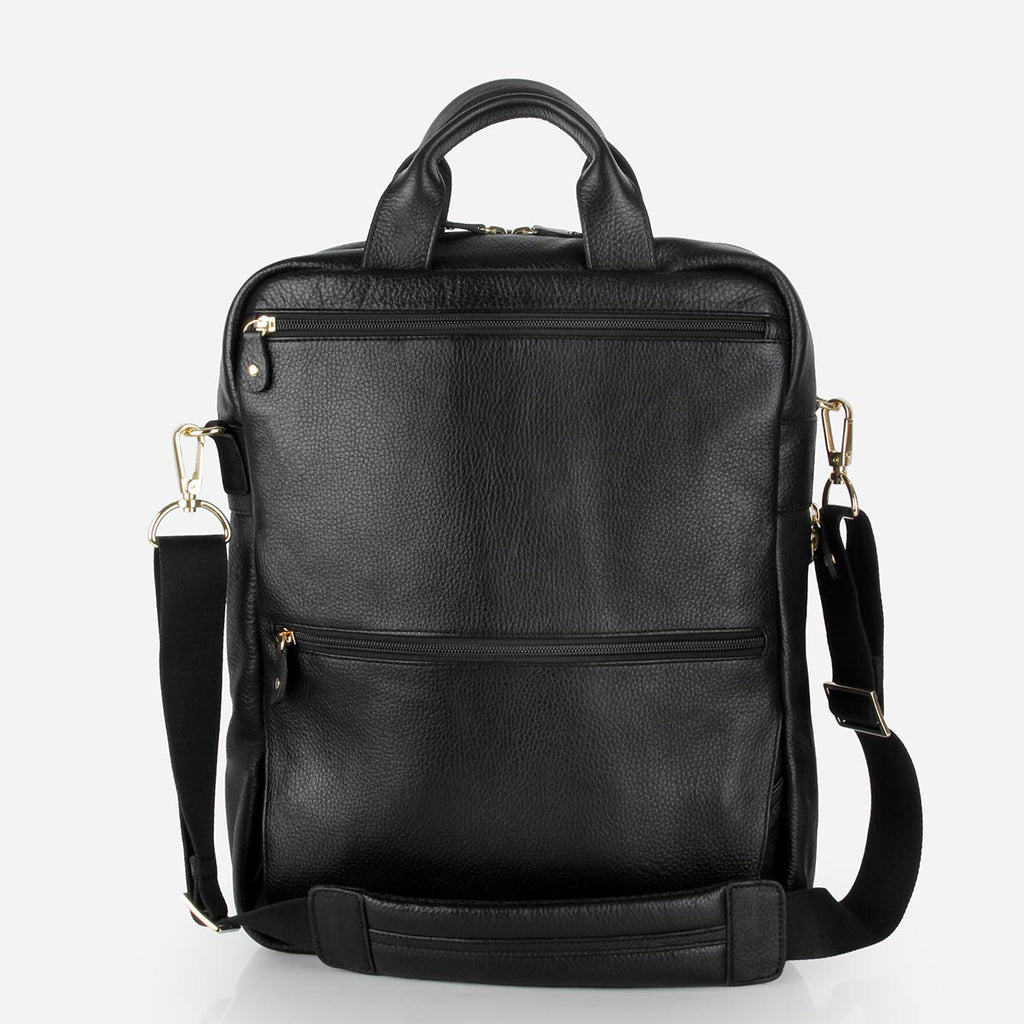 Backpack Black / Black Nubuck | Poppy Barley