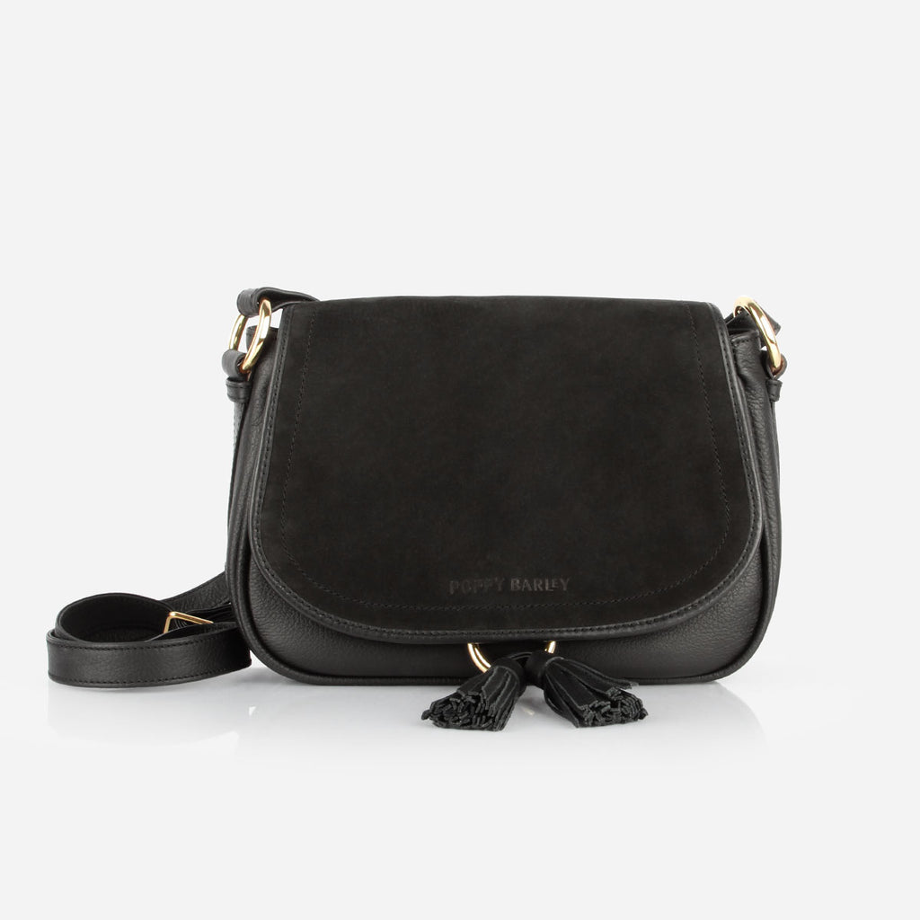 black cross body bag