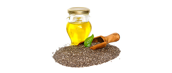 Chia oil with seed