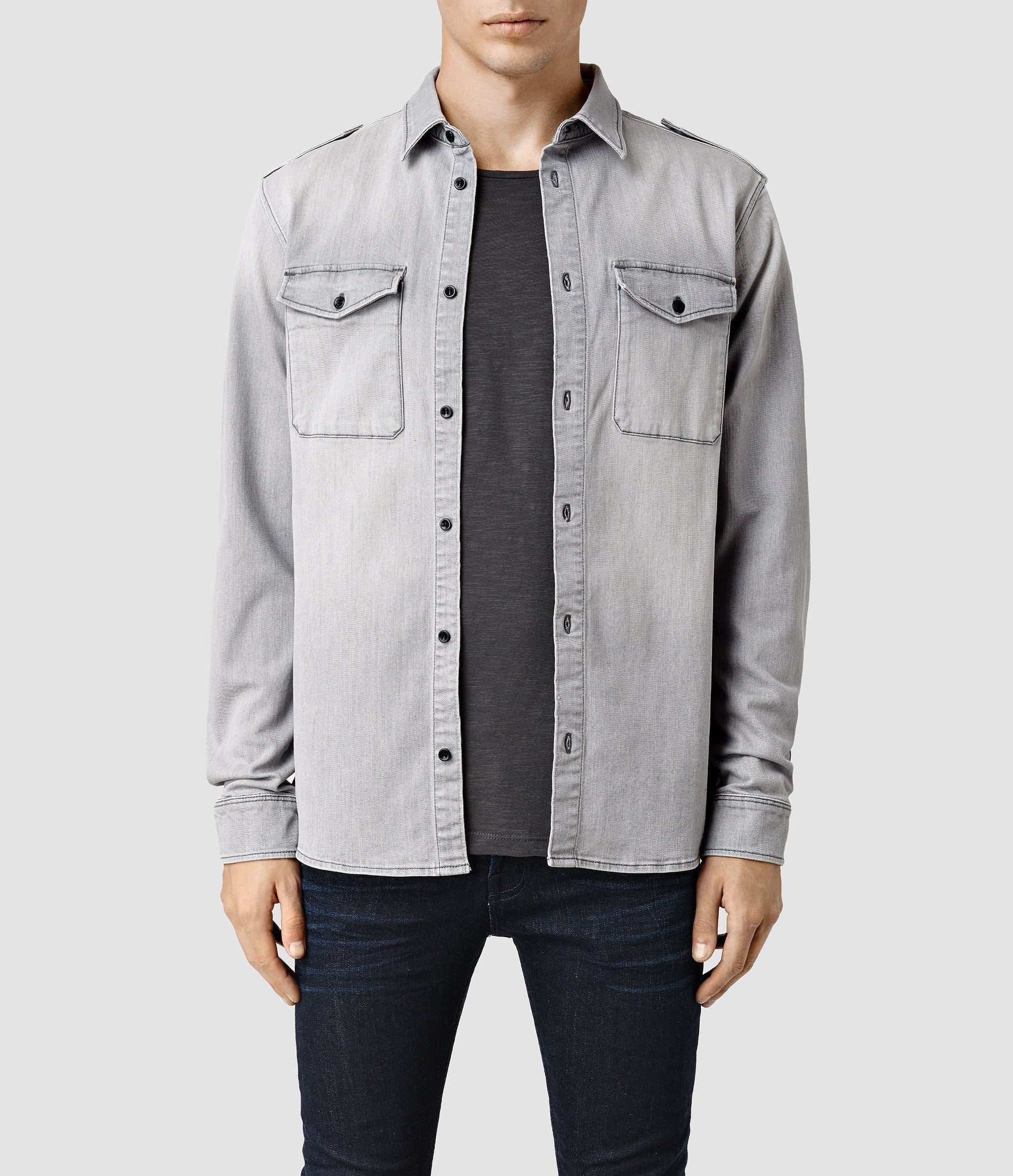 Product: Monte Shirt - Grey / S