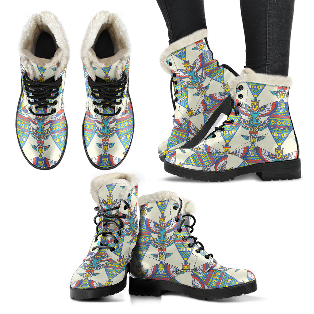 Tribal Totem Animal Friendly Boots 