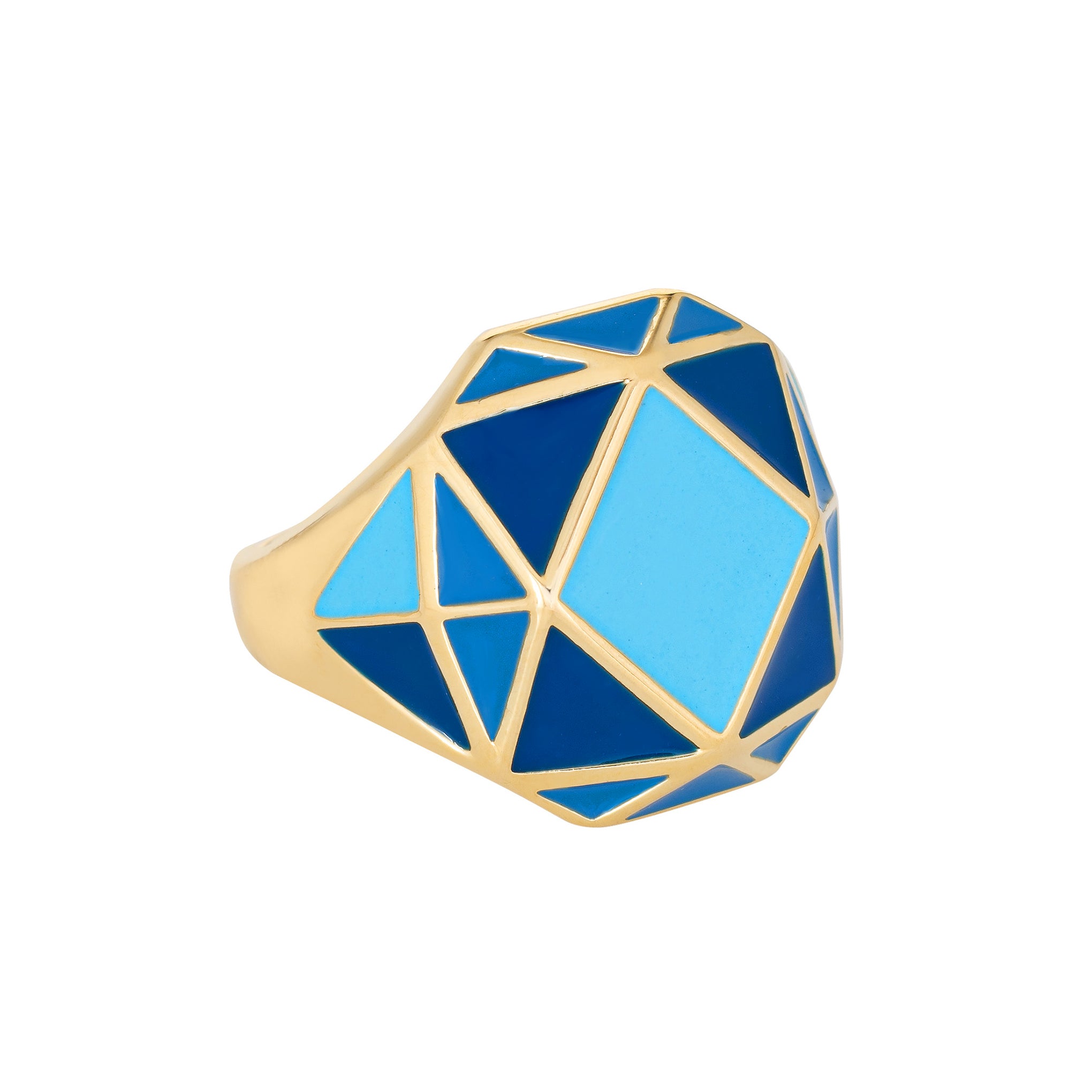 Image of Prism Ring - Blue