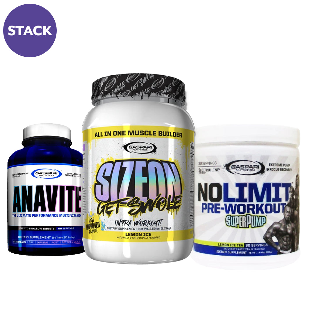 GASPARI BASIC STACK- SIZEON / Anavite / NOLIMIT