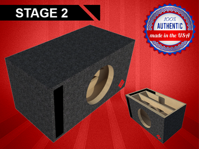 Stage 2 Ported Enclosure For Single Jl Audio 8w3v2 D2 Sonix Enclosures Reviews On Judge Me