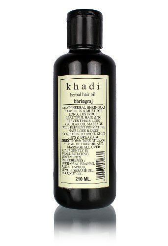 Buy Khadi Natural Bhringraj Hair Oil 210ml in Delhi India at  healthwithherbal