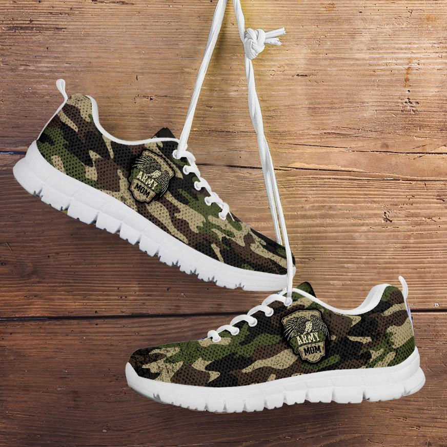 camo running shoes