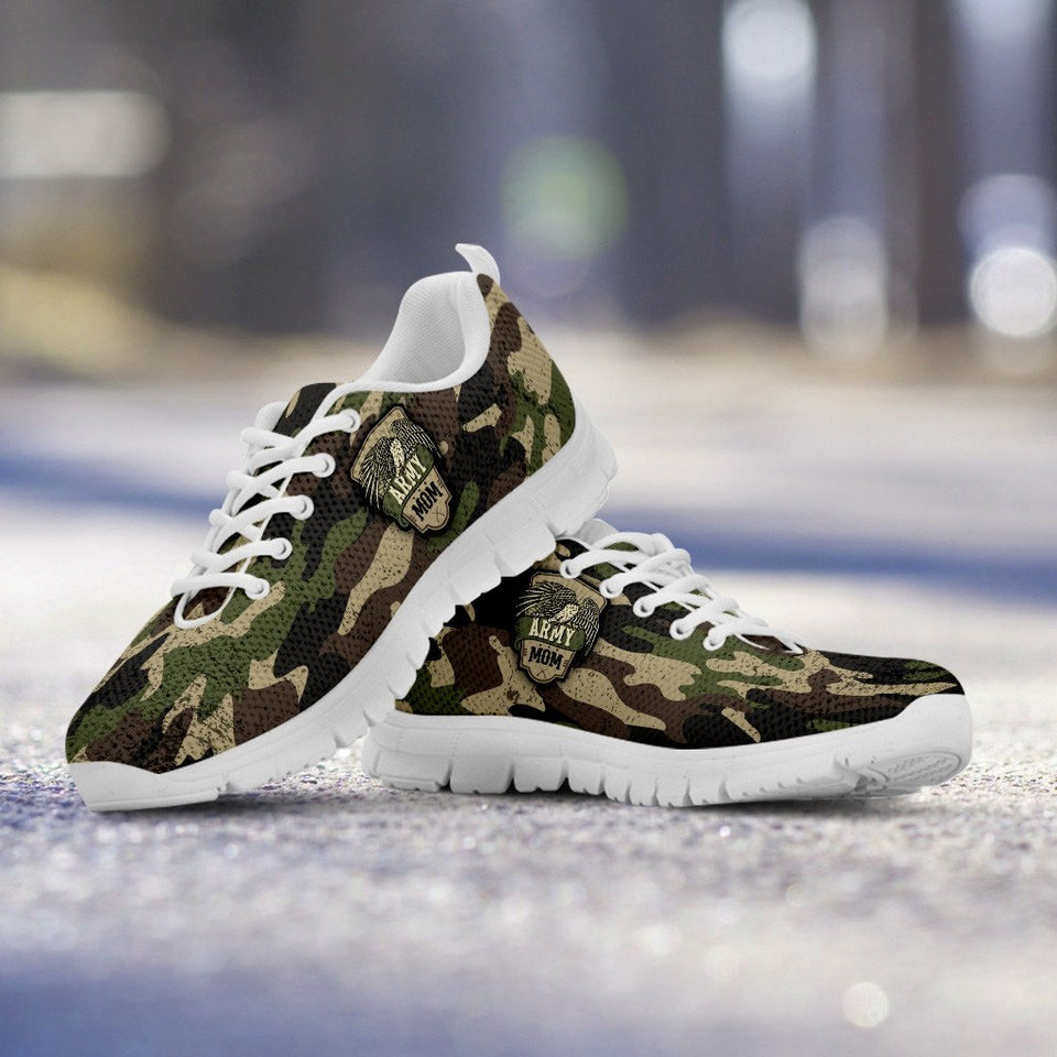 camouflage running shoes