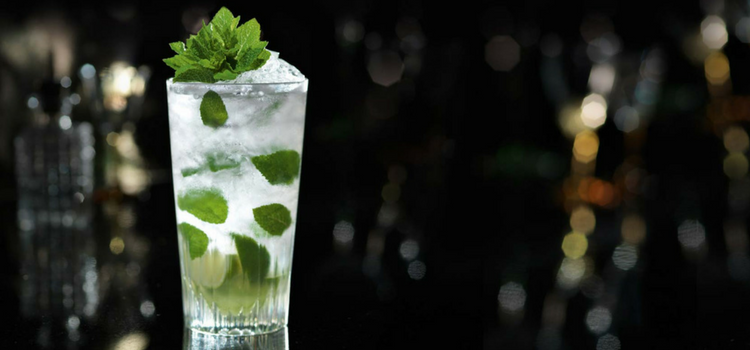 Tea cocktail recipe - oolong tea mojito