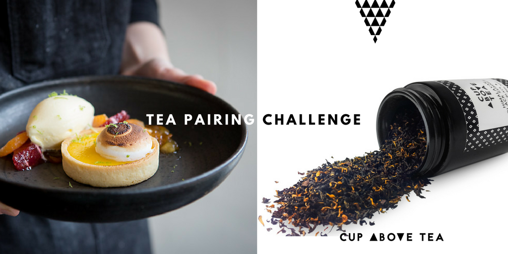 tea pairing challenge - cup above tea