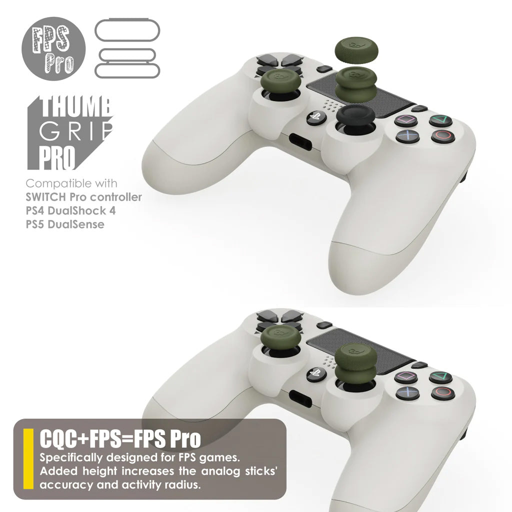 Pro Thumb Grip Set for PS5/PS4 Controllers FPS Pro