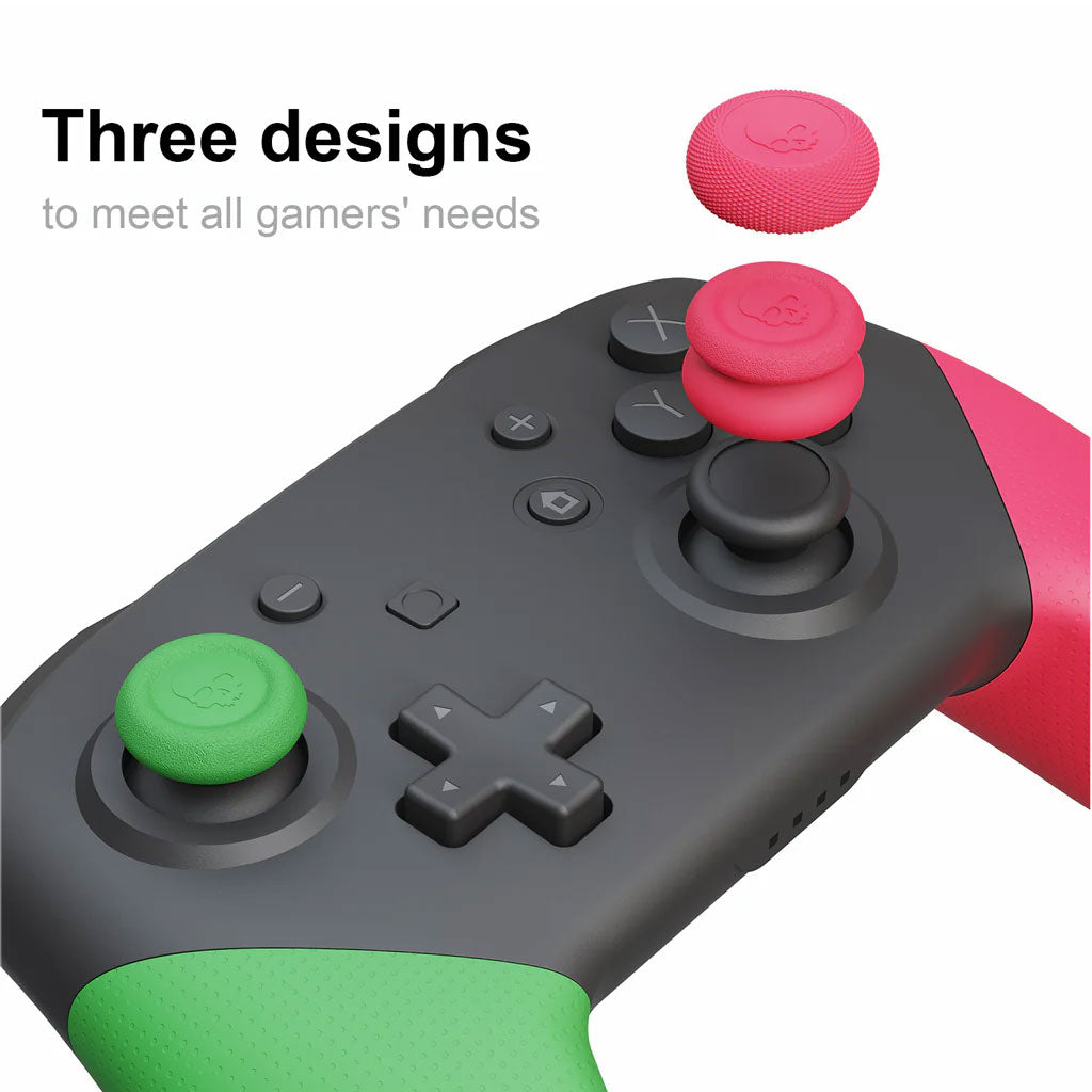 Thumb Grip Set for Nintendo SWITCH Pro Controller Three Designs
