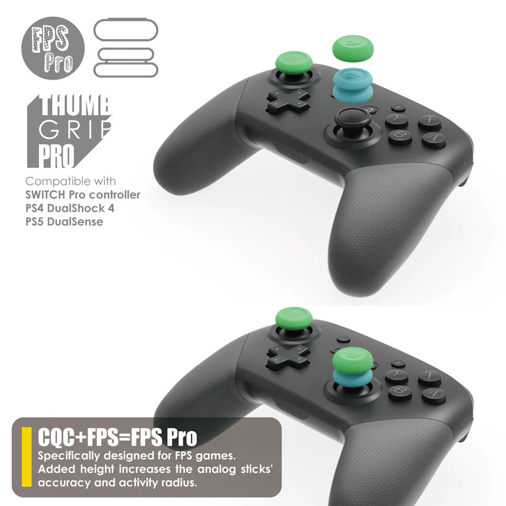 Thumb Grip Set for Nintendo SWITCH Pro Controller FPS Pro