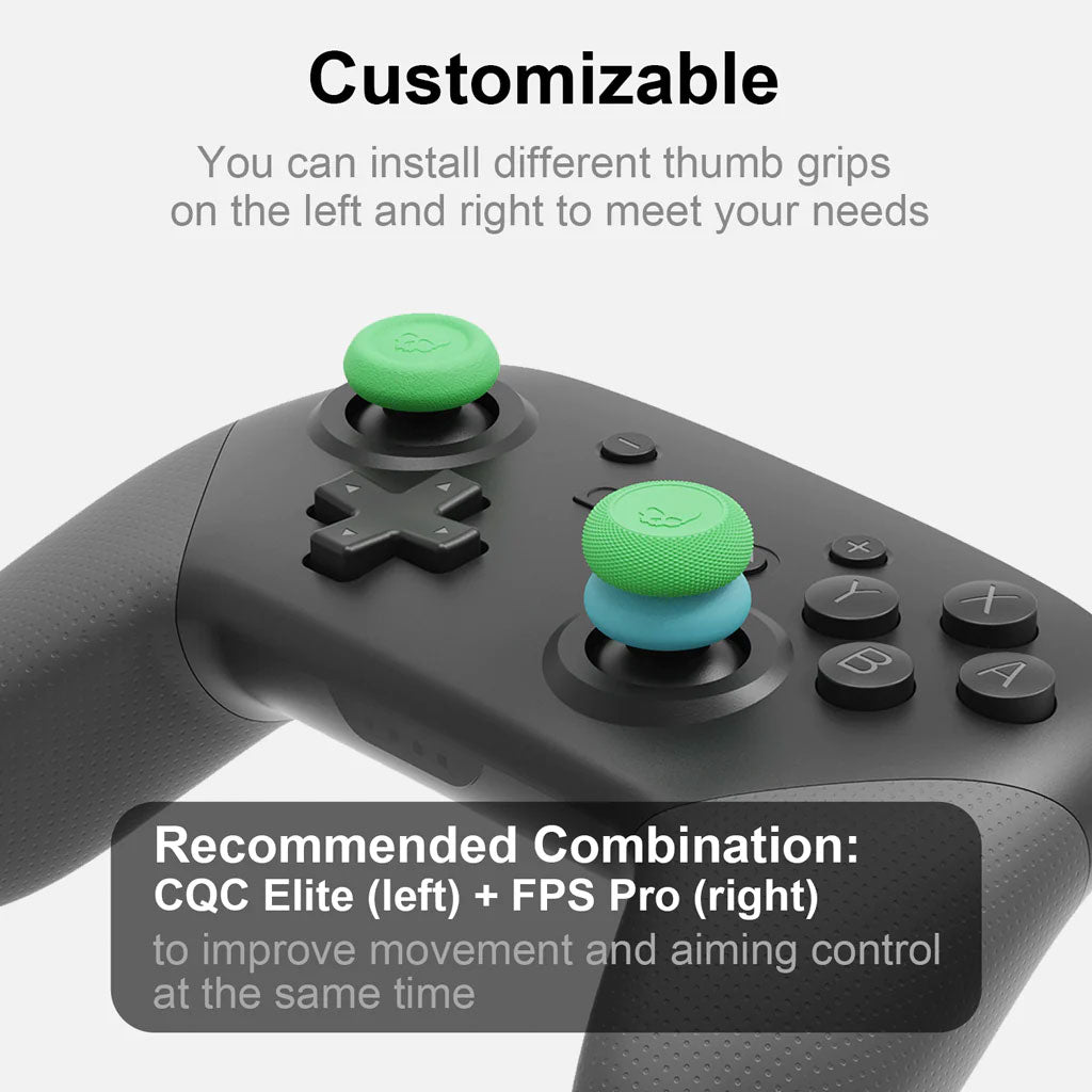 Thumb Grip Set for Nintendo SWITCH Pro Controller customizable