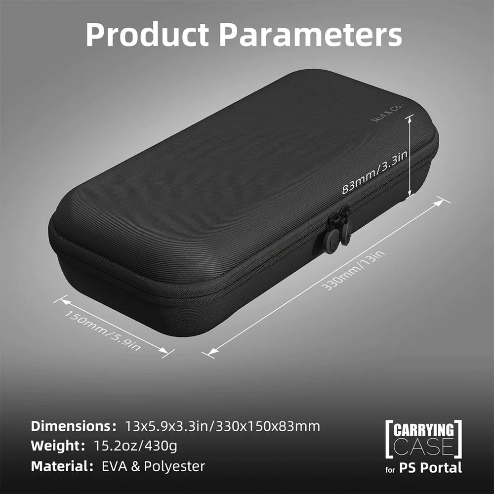 Carry Case for PS Portal Dimensions