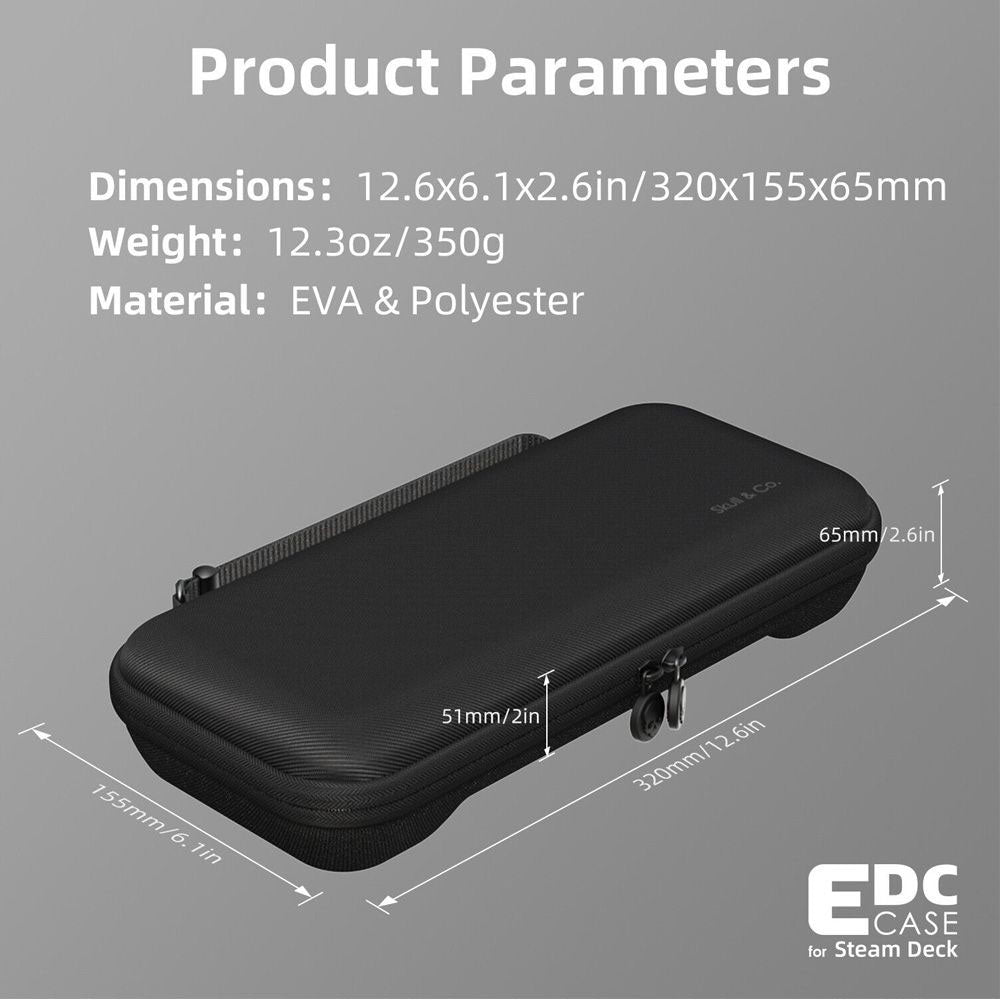 EDC Case for Steam Deck Dimensions