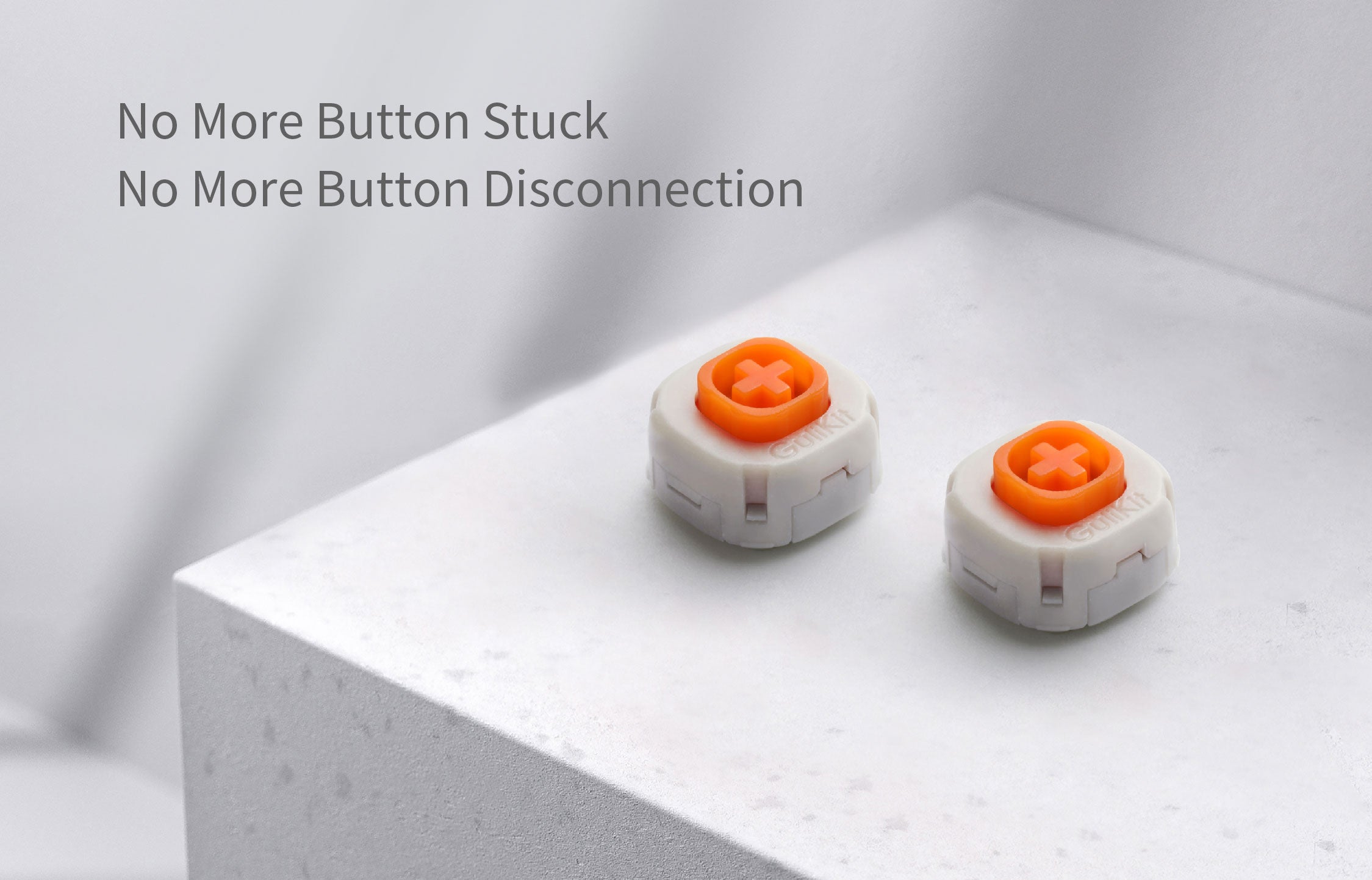 GuliKit 2nd Generation Tactile Button - No More Button Stuck - No More button Disconnection