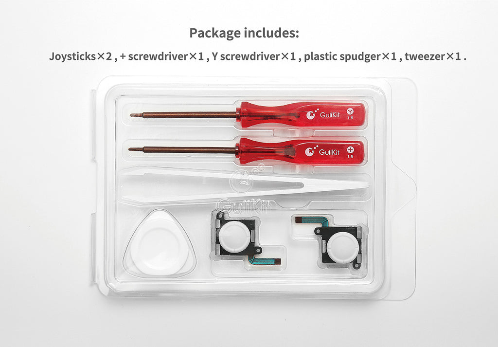 Gulikit Elves Joystick Replacement Repair Kit Package Includes