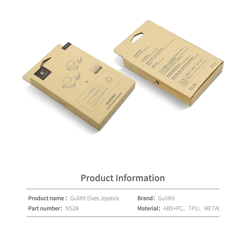 Gulikit Elves Joystick Replacement Repair Kit Box