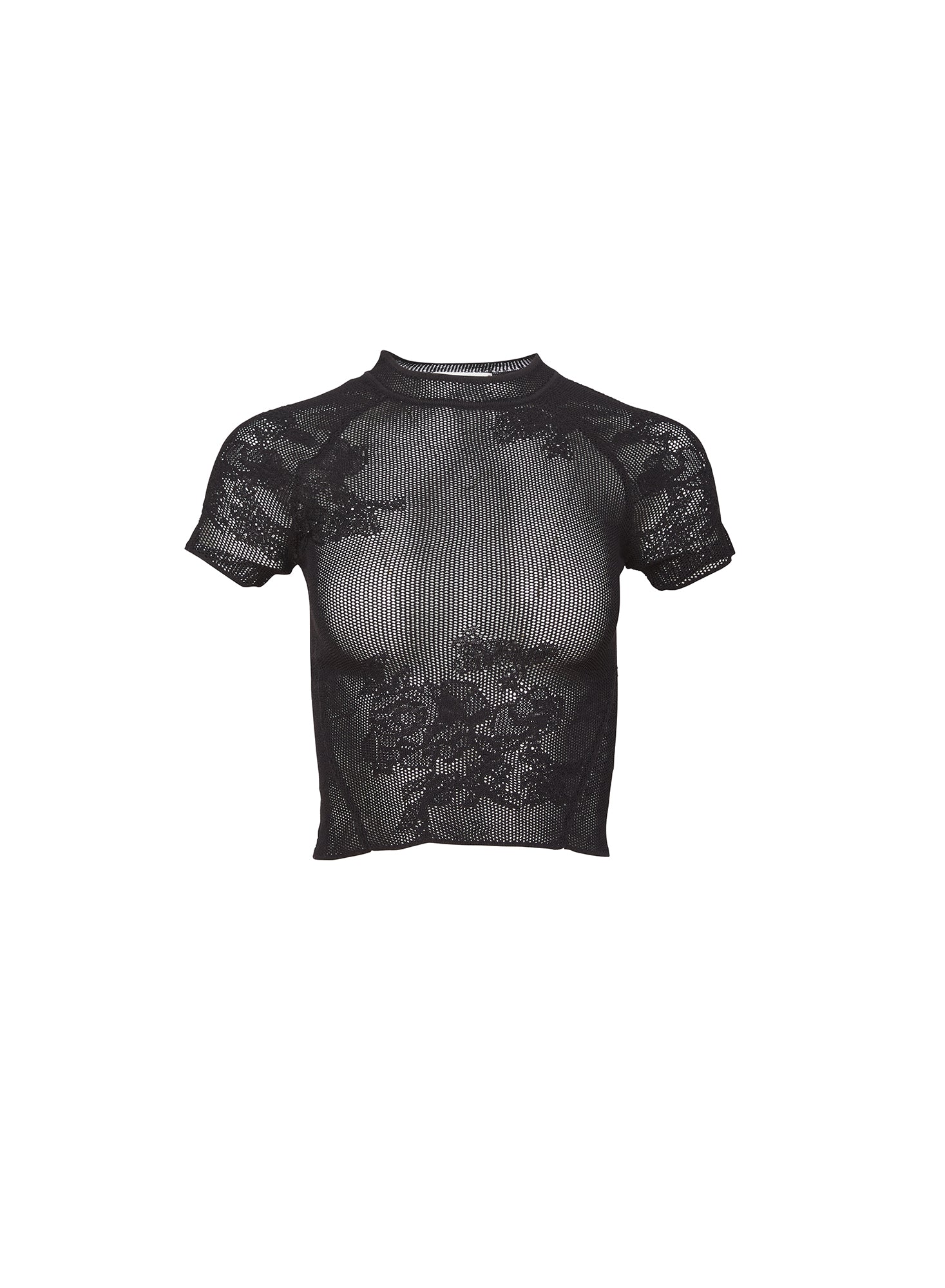 Lace Pointelle Tee