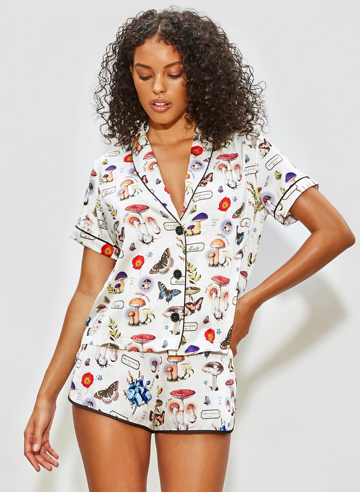 Magical Mushroom PJ Short