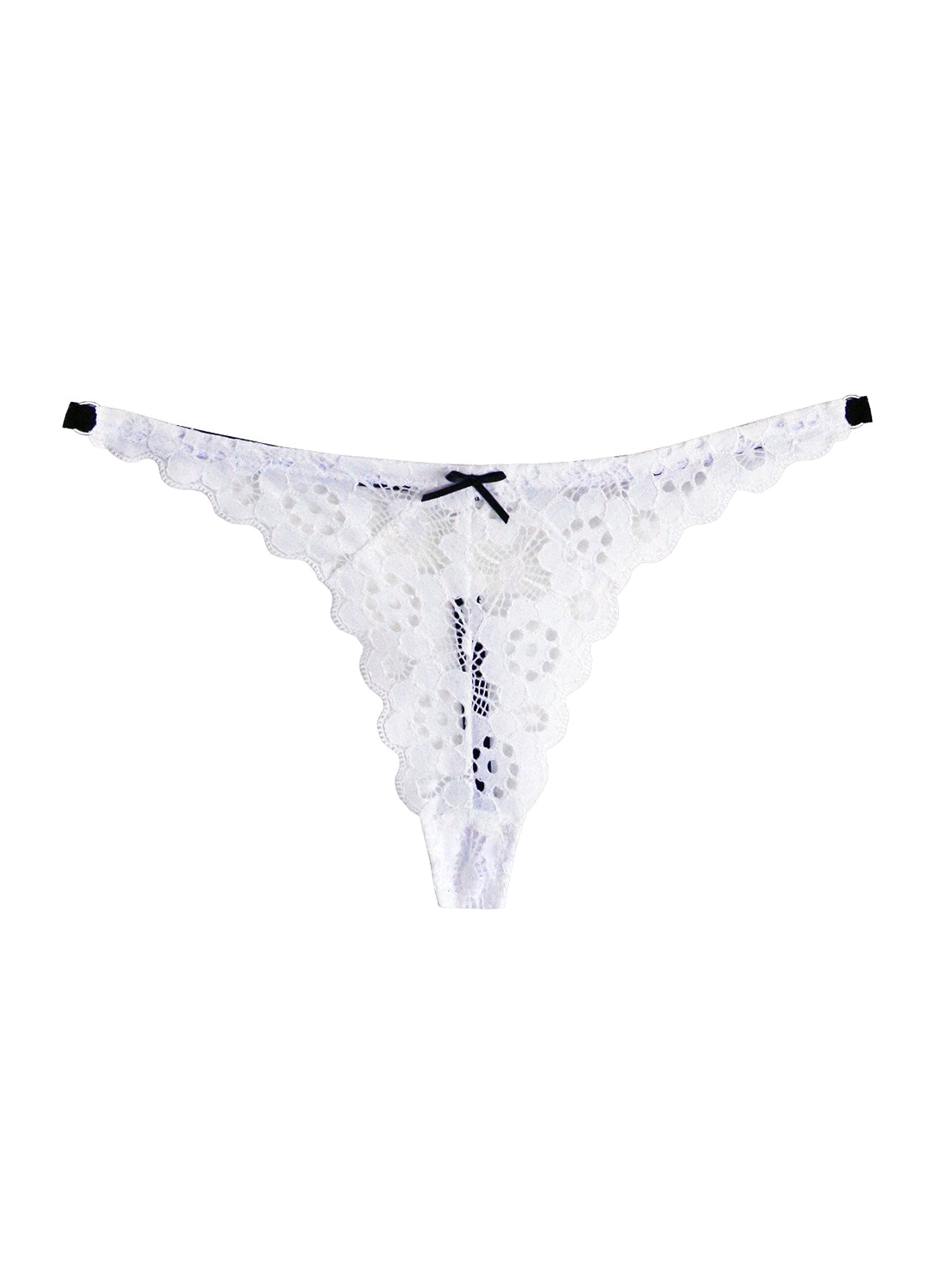 Crochet Lace Slim Thong