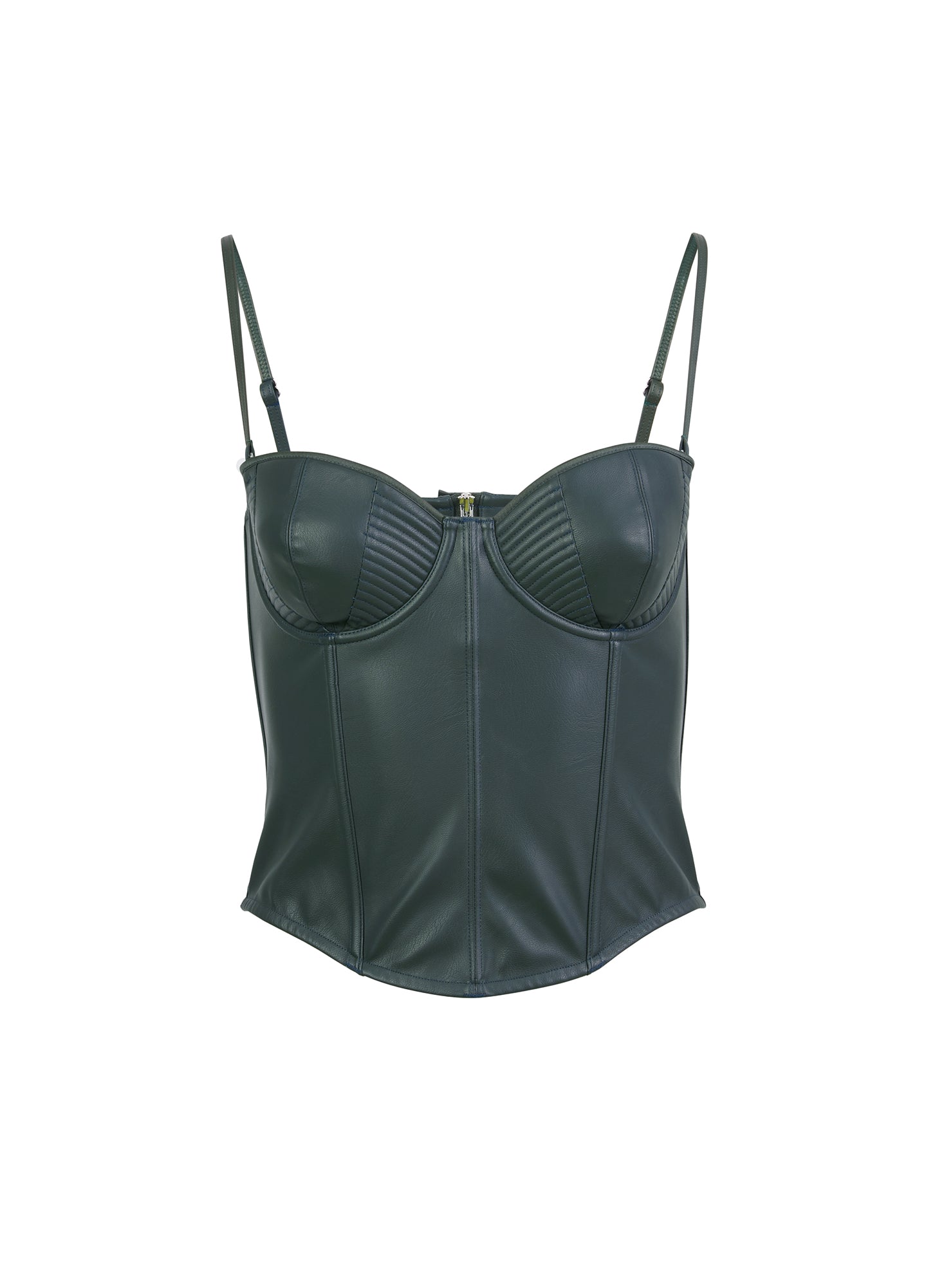 Vegan Leather Bustier