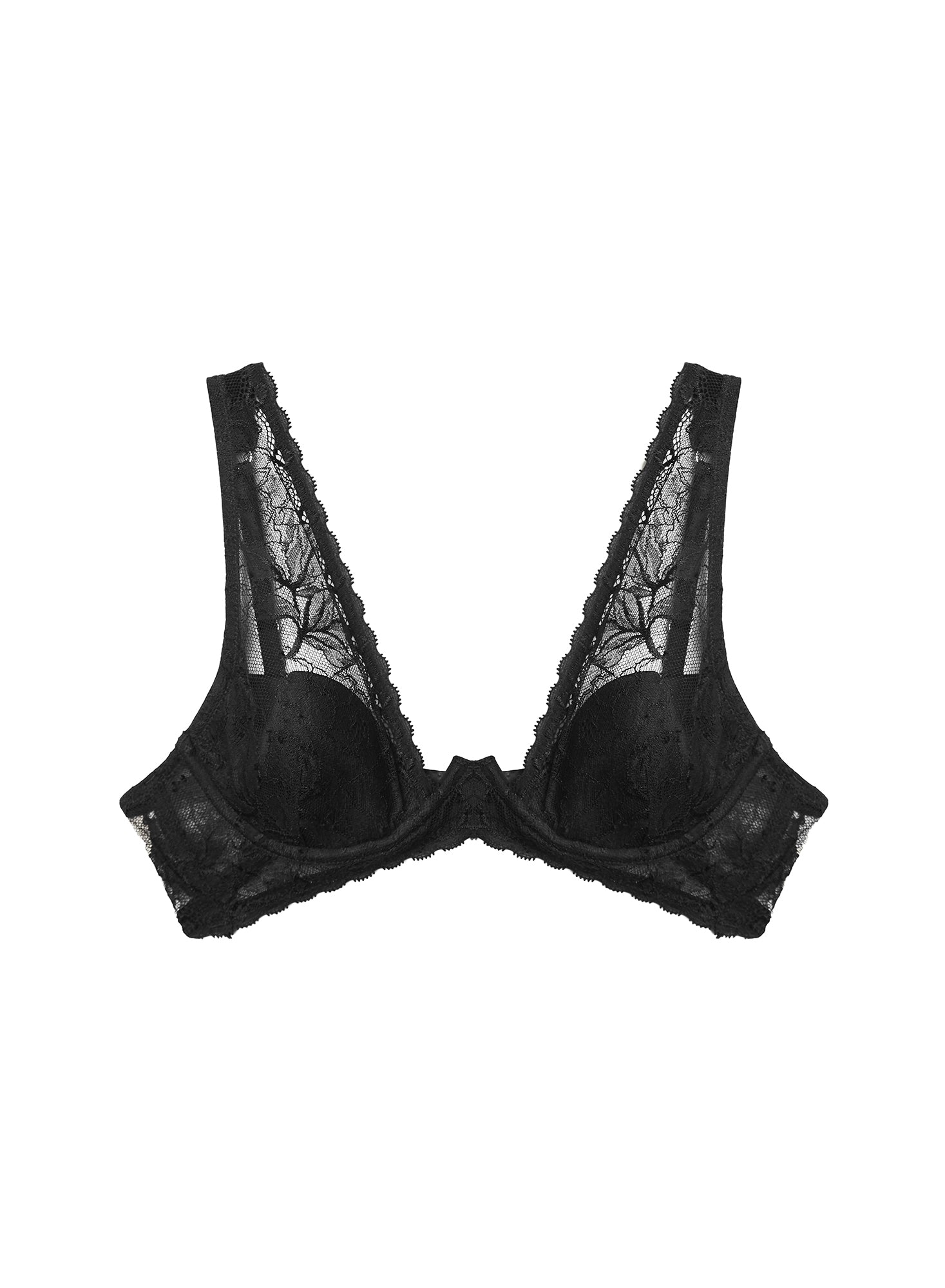 Gardenia Lace Overlay Demi Bra