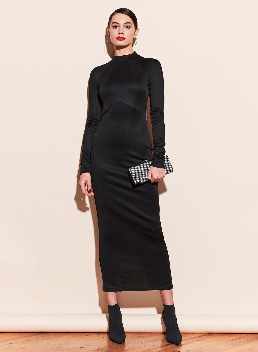 long black slinky dress