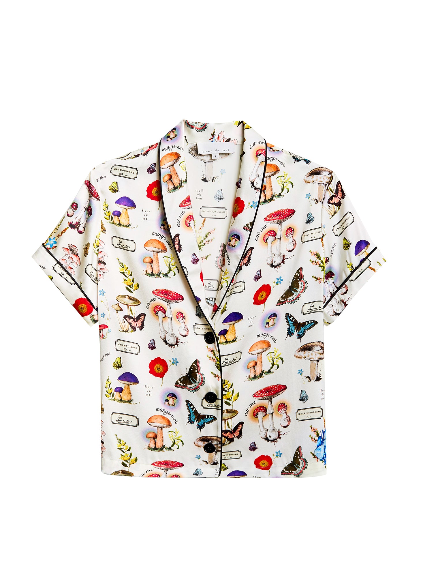 Magical Mushroom Short Sleeve PJ Top