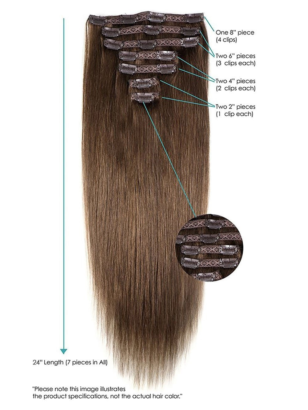 hair extension pieces