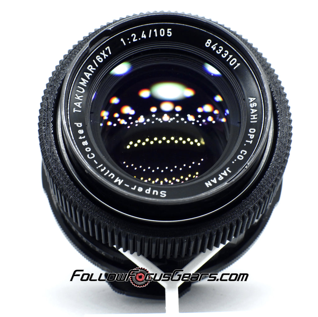 Seamless™ Follow Focus Gear for Asahi Opt. Co. Super-Multi-Coated Takumar  105mm f2.4 6X7 Lens