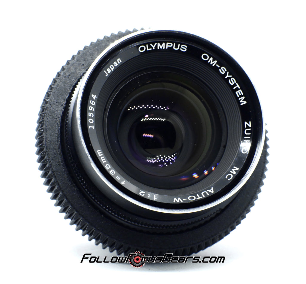 Seamless™ Follow Focus Gear for Olympus OM System Zuiko Auto-W 35mm f2 MC  Lens