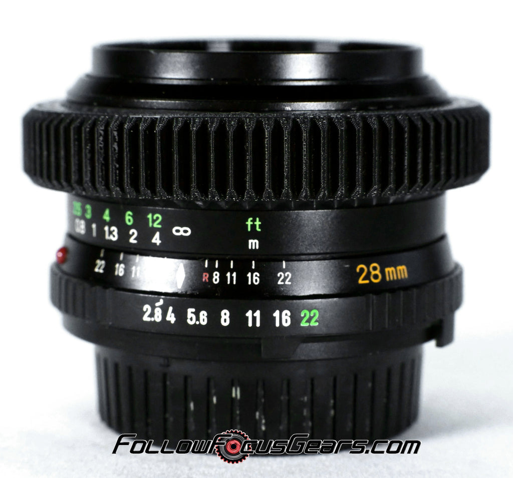 Seamless™ Follow Focus Gear for Minolta MD W. Rokkor-X 28mm f2.8 Lens