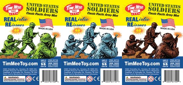 Tim Mee Toy new M16 Soldier Color Variants