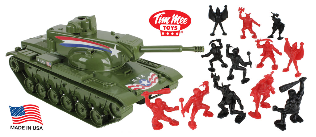 Tim Mee Dominator Battle Tank and Fantasy Figures 