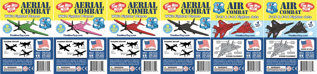  Tim Mee WW2 Fighter Planes and Combat Jets Insert Art