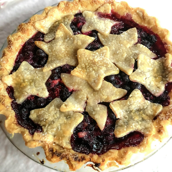 Gluten-free blueberry pie recipe