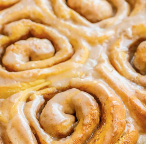 Gluten-free pumpkin pie cinnamon rolls