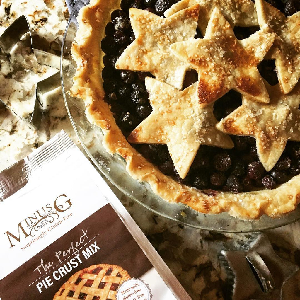 The Perfect Gluten Free Pie Crust Mix By MINUSG Baking Co MinusG   Star Blueberry Pie 1024x1024 