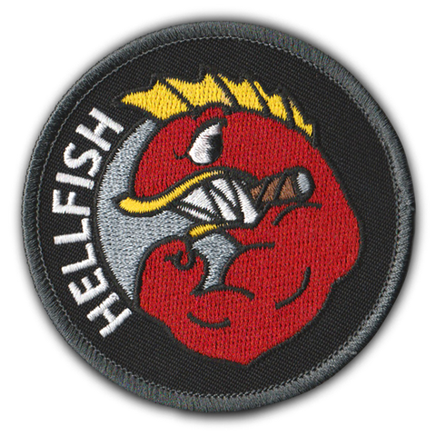 Flying Hellfish tattoo