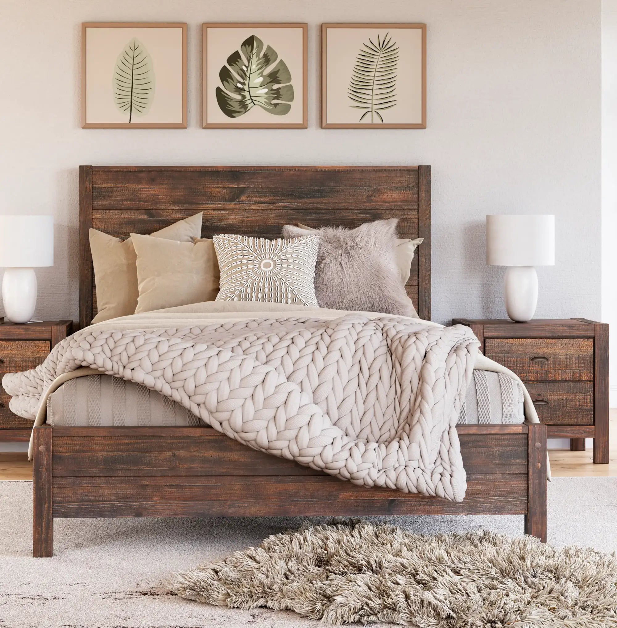 solid wood spring bedroom set