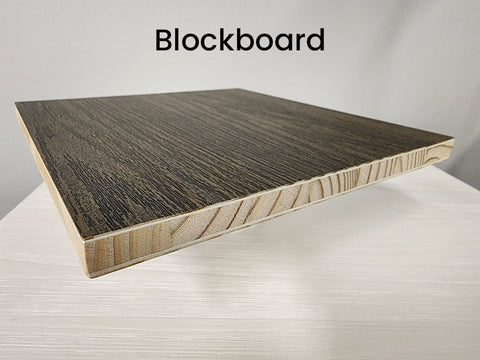 Blockboard Cross-Section