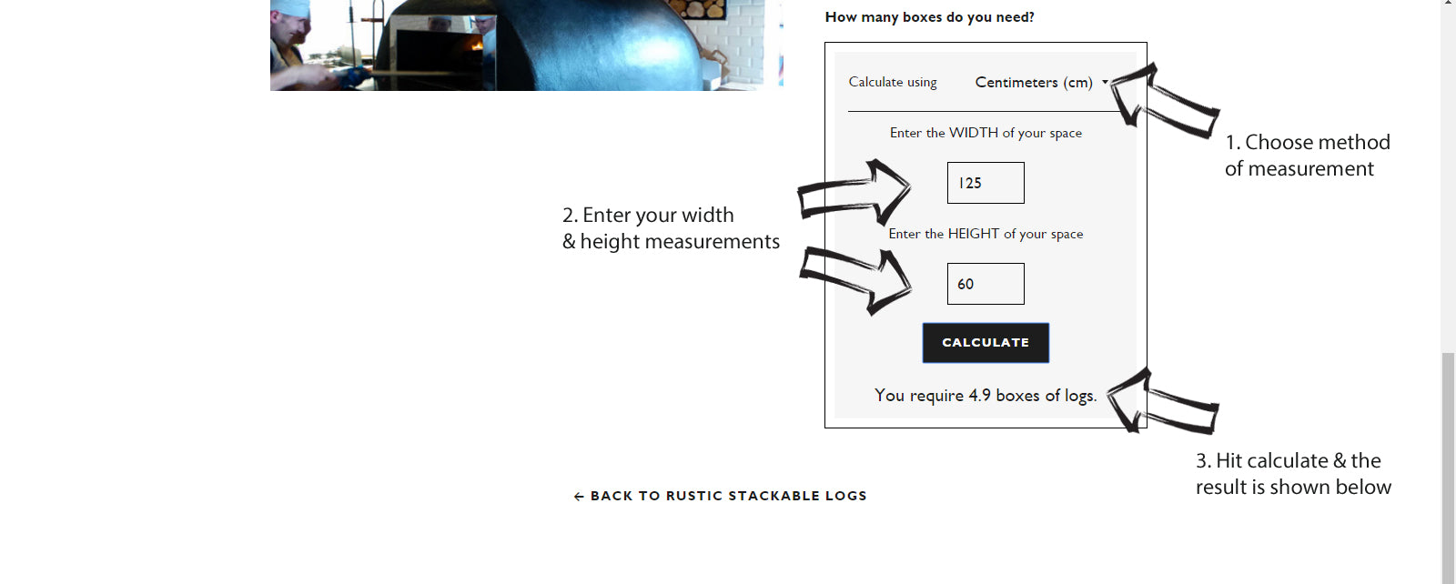 Calculating How Many Decorative Logs You Need