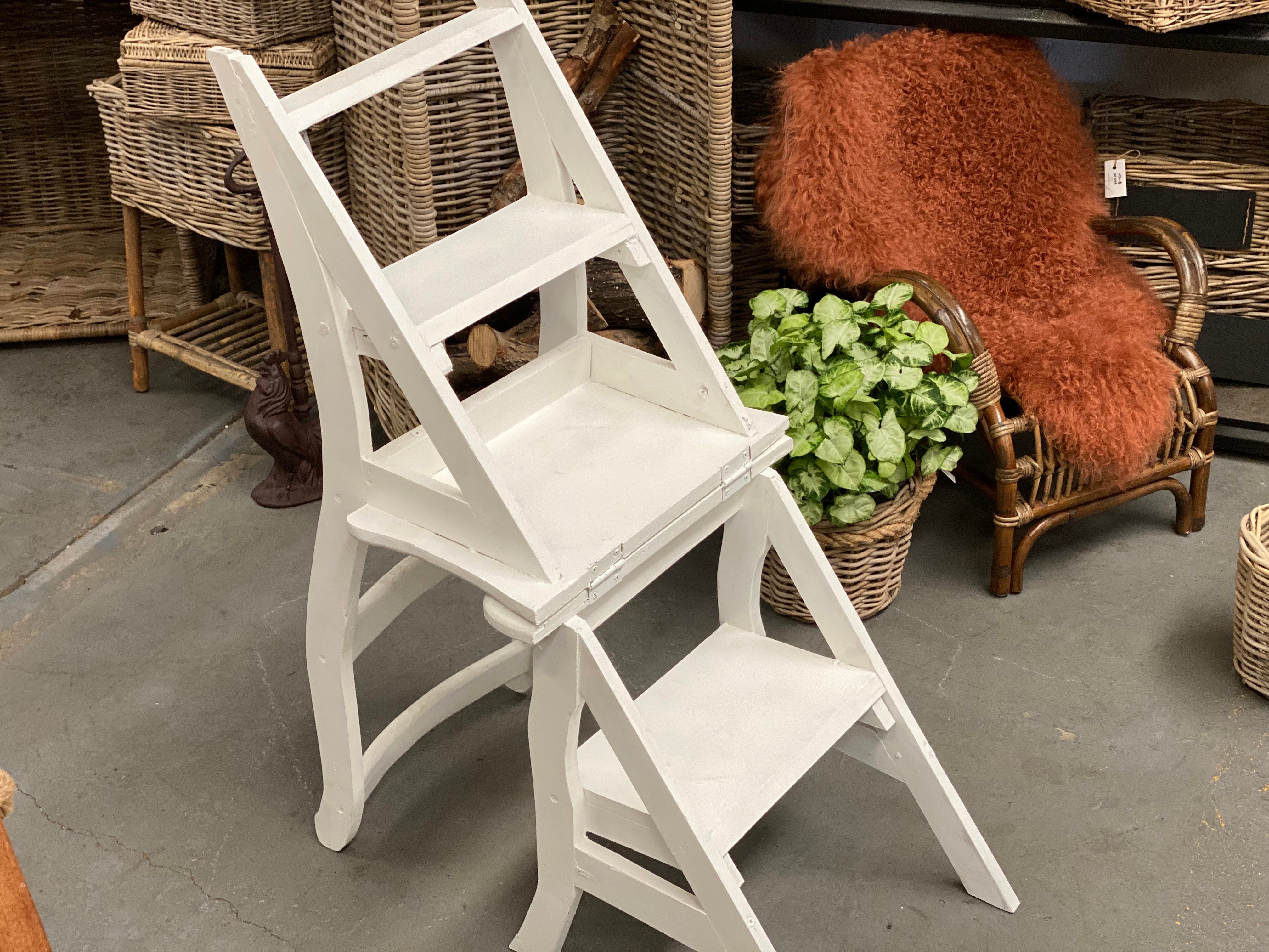 foldable ladder chair